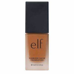 Brand New e.l.f. Flawless Satin Foundation #450 Caramel Medium Coverage